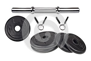 Components dumbbell set.