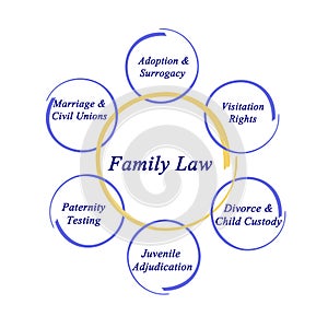 Components of family law