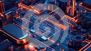 components growing circuit diagram
