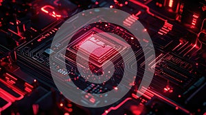 components loading circuit board