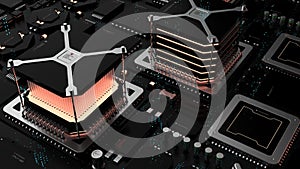 components of quantum computer parts .