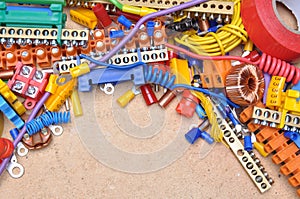 Components to used in electrical installation