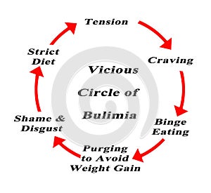 Vicious Circle of Bulimia photo