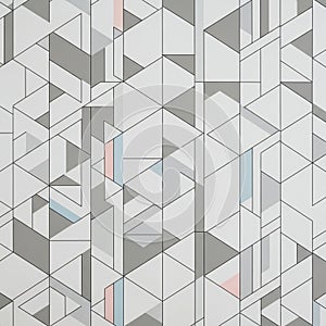 Is composed of fine black lines creating a complex, abstract