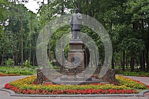 Composer Glinka monument. Smolensk. Russia.