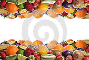 Composicion of fruits photo