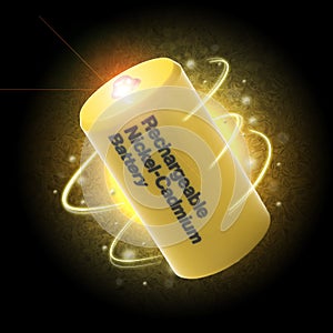 Composite illustration of a rechargeable