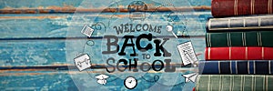 Composite image of back to school