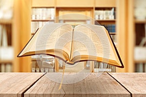 Composite image of close up of open book