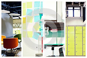 Composite image of college