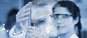 Composite image of composite image of chemical structure