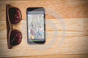 Composite image of composite image of online courses