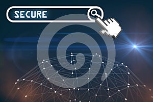 Composite image of a cursor