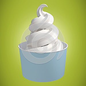 Composite image of 3d composite image of a cupcake