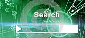 Composite image of digital image of search engine page