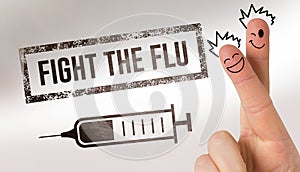 Composite image of finger characters