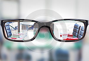 Composite image of glasses