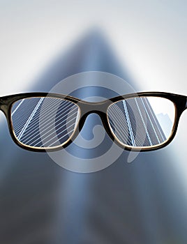 Composite image of glasses