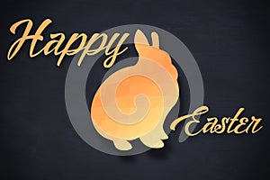 Composite image of happy easter logo