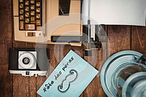 Composite image of meilleur papa pour toujours message