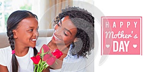 Composite image of mothers day greeting