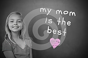 Composite image of mothers day greeting