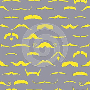 Composite image of mustaches