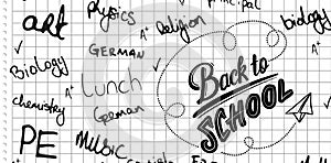 Composite image of school buzzwords