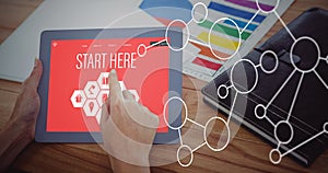 Composite image of smartphone apps icons