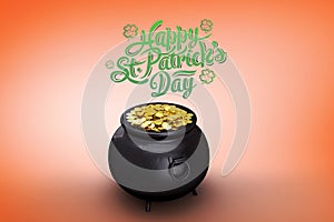 Composite image of st patricks day greeting