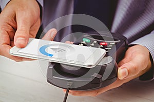 Composite image of wifi connectin