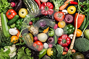 Zloženie rozmanité surový zelenina zdravý jedlo 