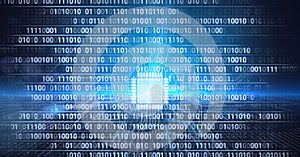 Composition of binary coding over computer processor circuit board