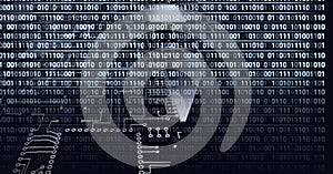 Composition of binary coding processing over computer circuit board