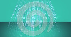 Composition of binary coding processing over computer circuit board