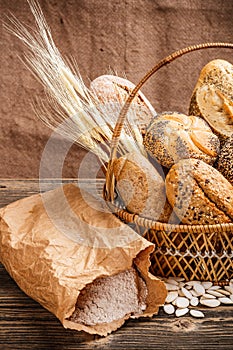 Composition of bread