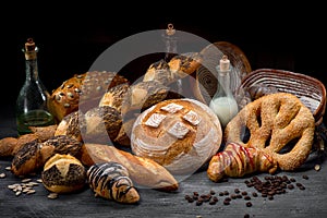 Composition of breads