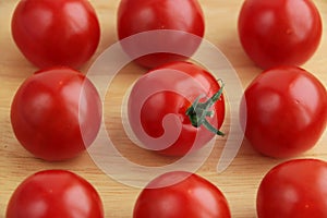 Composition of cherry tomatoes
