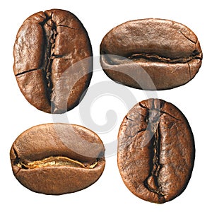 Composición de granos de café 