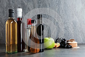 Composition with different kinds of vinegar