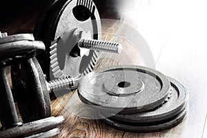 Composition of dumbbells and barbells.