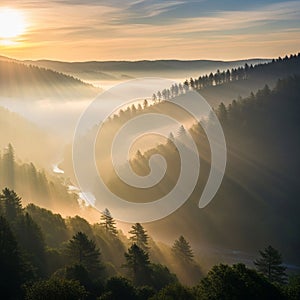 Composition emphasizes the interplay of light and shadow across the