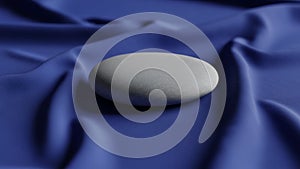 Of the composition emphasizes the natural elegance of the stone and