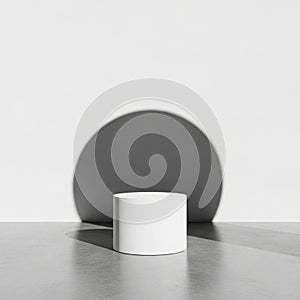 Composition emphasizes simplicity and minimalism, suitable for a modern