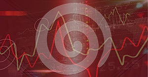 Composition of financial data processing over stock exchange readings