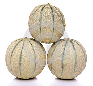 Composition with fresh melons
