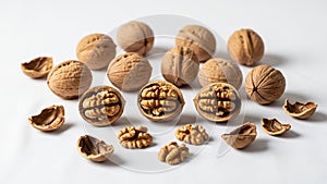 Composition highlights the distinct exterior and interior textures of the