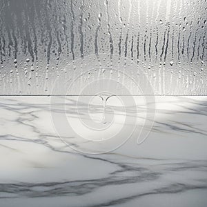 The composition highlights the play of light and shadow on these