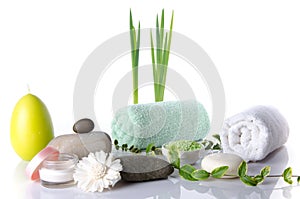 Composition of hygiene and wellness accessories