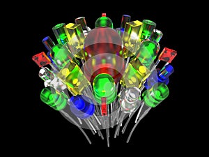 Composition from light emitting diodes